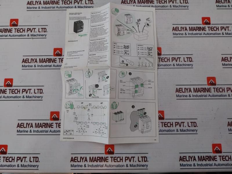 Schneider Electric Nsx 160N Circuit Breaker 50/60Hz