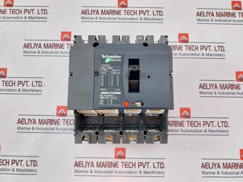 Schneider Electric Nsx 160N Circuit Breaker 50/60Hz