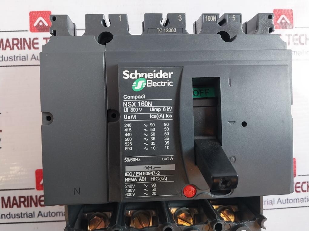 Schneider Electric Nsx 160N Circuit Breaker