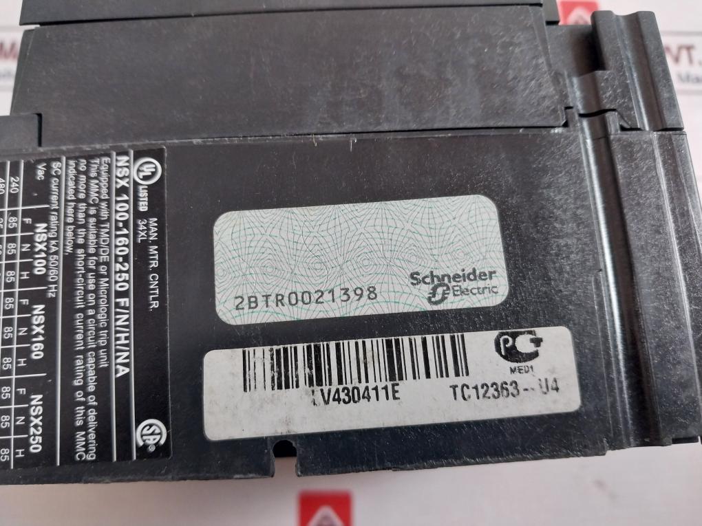 Schneider Electric Nsx 160N Circuit Breaker