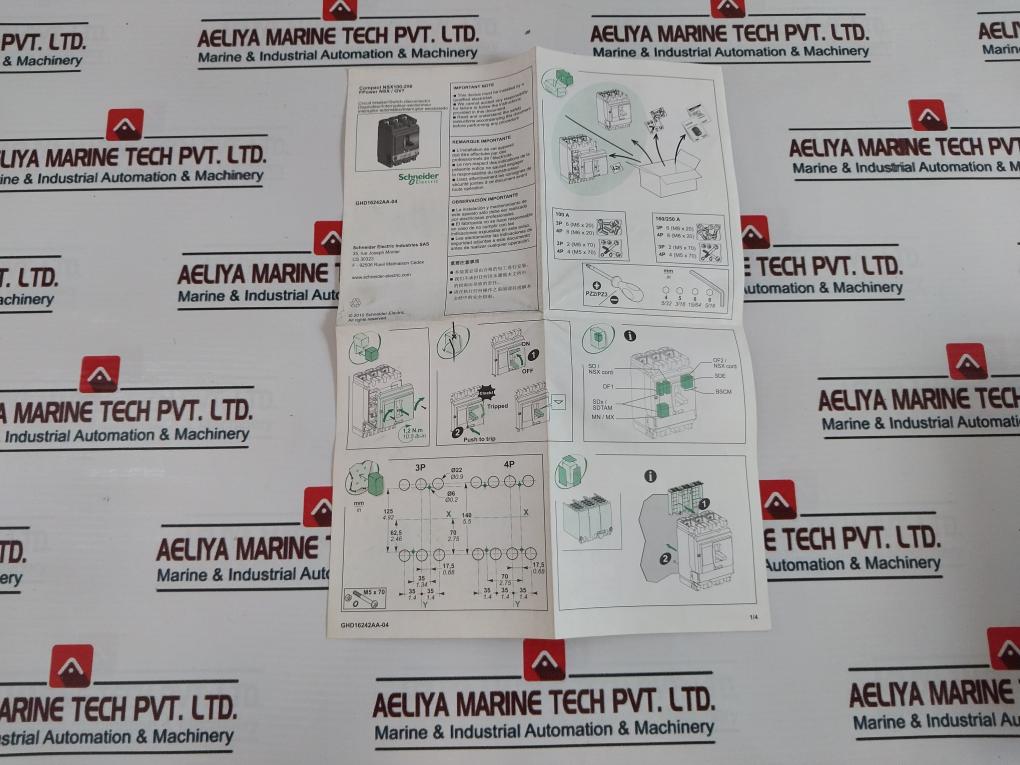 Schneider Electric Nsx 160N Circuit Breaker