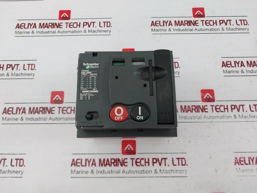 Schneider Electric Nsx 250N Circuit Breaker Compact 220-240V 50/60Hz 800V 8Kv