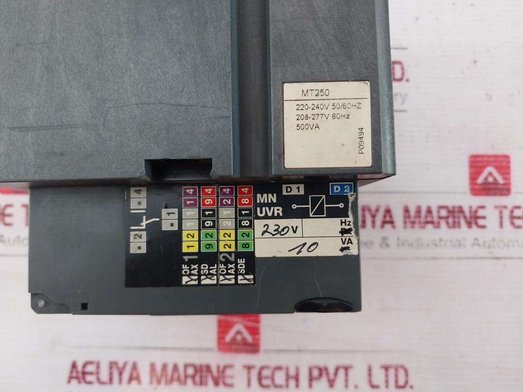 Schneider Electric Nsx 250N Circuit Breaker Compact 220-240V 50/60Hz 800V 8Kv