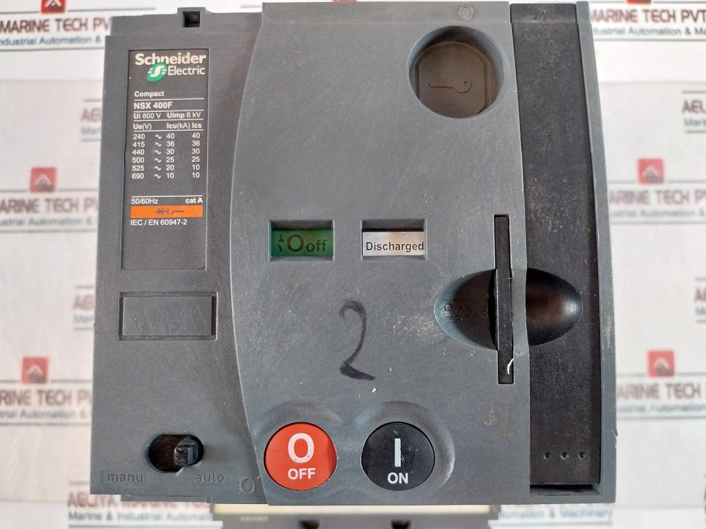 Schneider Electric Nsx 400F Circuit Breaker 800V Cat:A