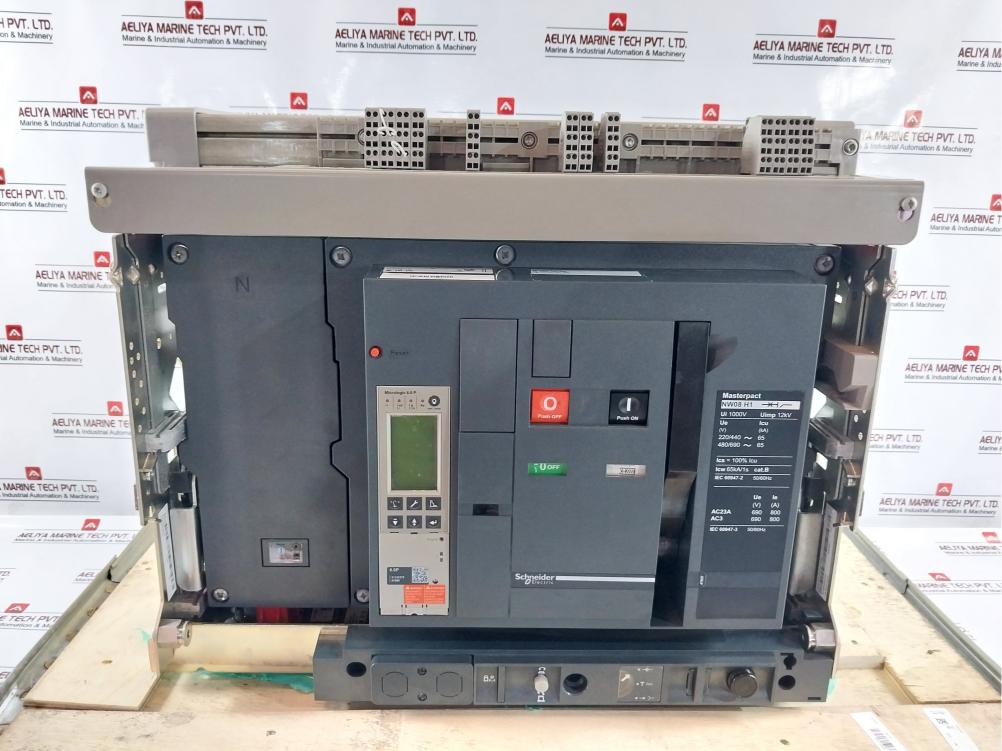 Schneider Electric Nw08 H1 Masterpact Nw Circuit Breaker Iec 60947-2 1000V 12Kv