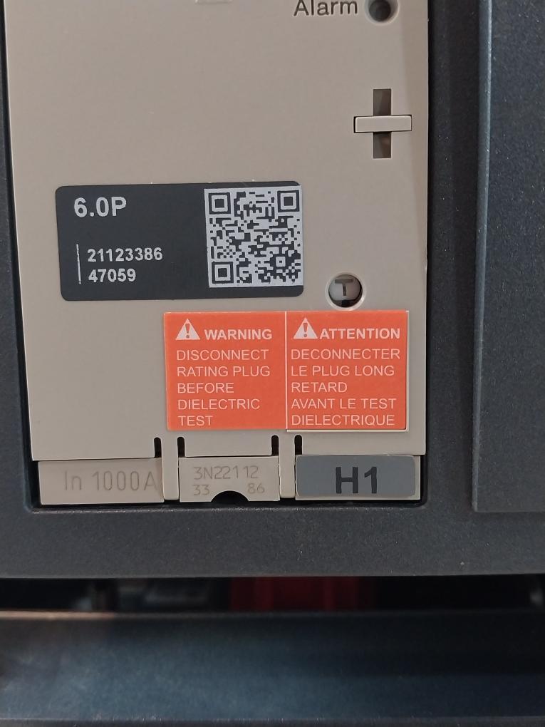 Schneider Electric Nw10 H1 Masterpact Circuit Breaker 1000V 12Kv Iec 60947-3