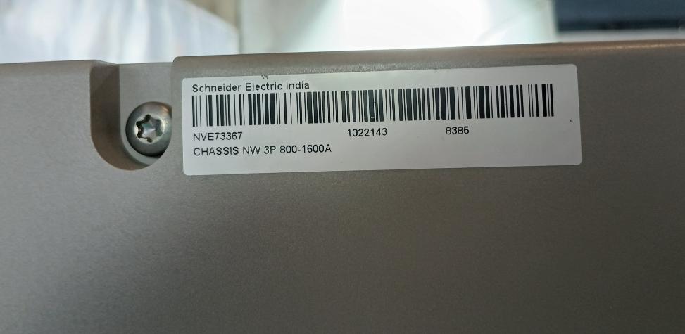Schneider Electric Nw12 H1 Masterpact Nw Circuit Breaker 690V-ac-50/60Hz 1000V