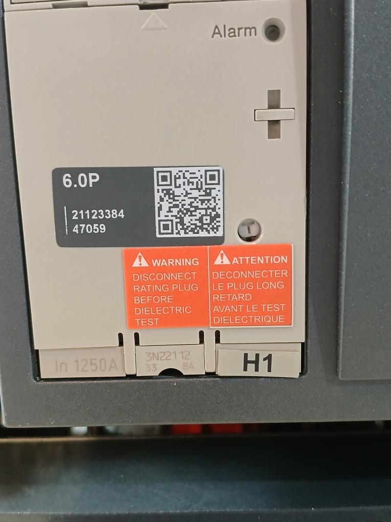 Schneider Electric Nw12 H1 Masterpact Nw Circuit Breaker 690V-ac-50/60Hz 1000V