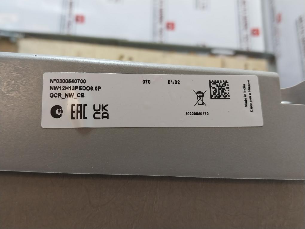Schneider Electric Nw12 H1 Masterpact Nw Circuit Breaker Nw12H13Pedo6.0P 1000V