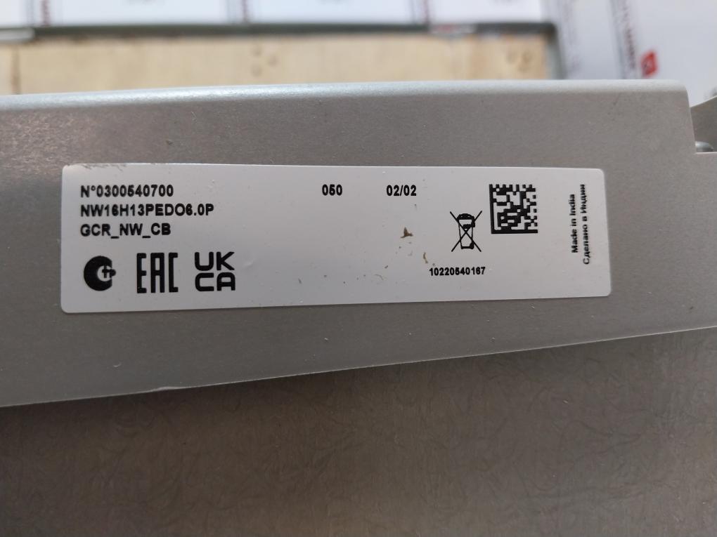 Schneider Electric Nw16 H1 Masterpact Nw Circuit Breaker Micrologic 6.0 P 1000V