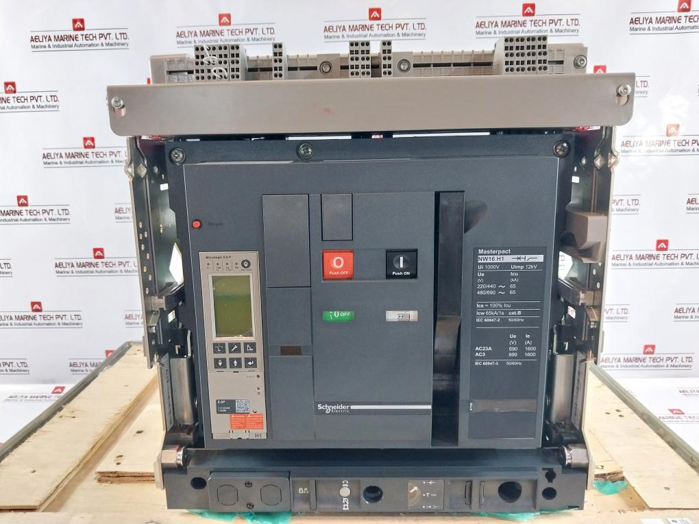 Schneider Electric Nw16 H1 Masterpact Nw Circuit Breaker Micrologic 6.0 P 1000V