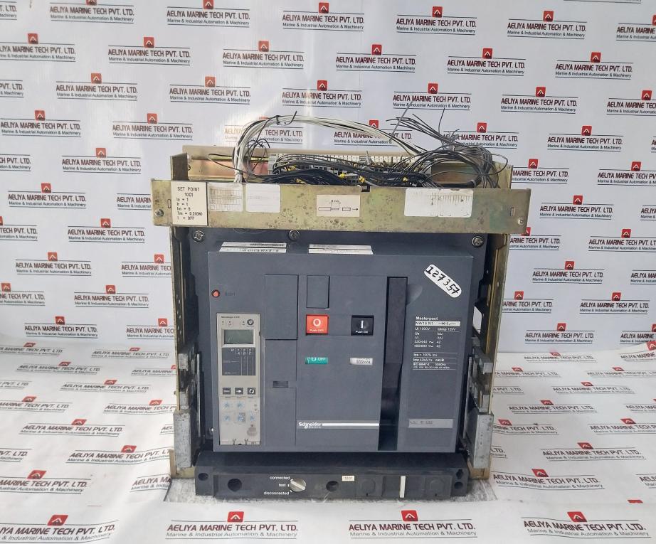 Schneider Electric Masterpact Nw16 N1 Circuit Breaker 1600A Micrologic 5.0E