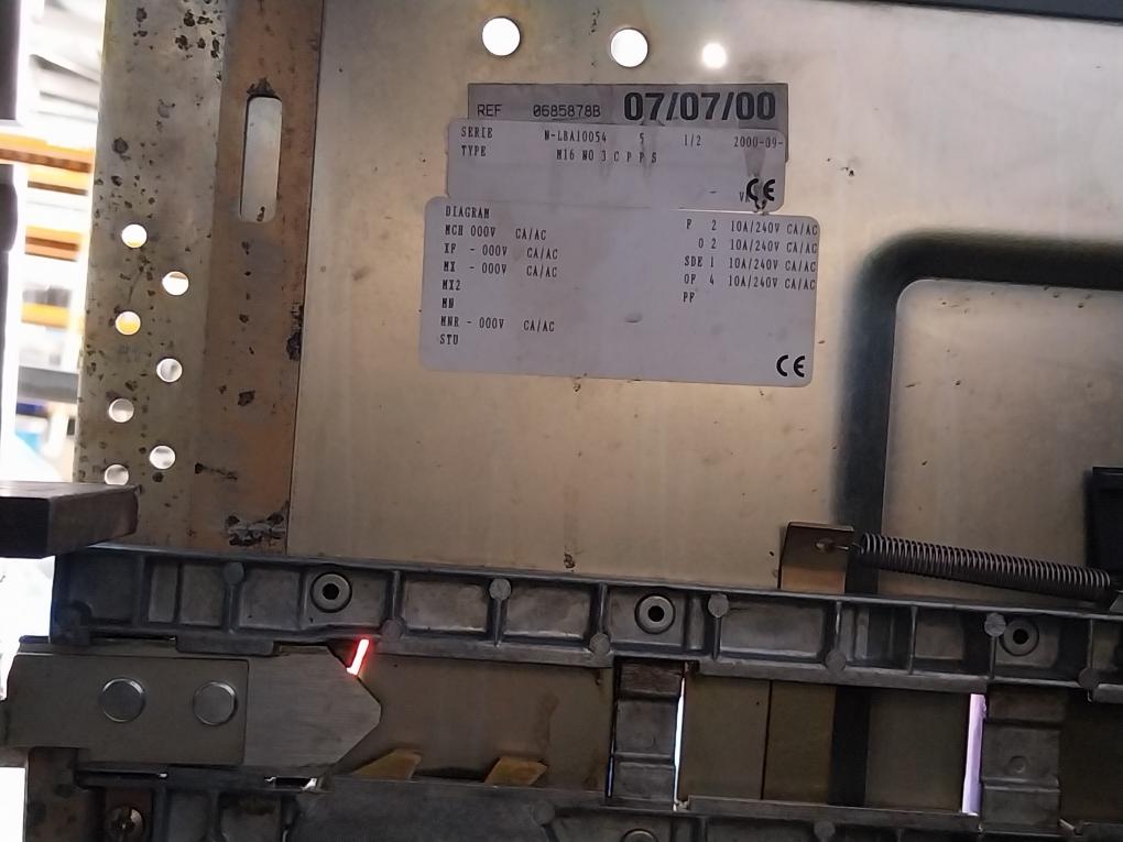 Schneider Electric Masterpact Nw16 N1 Circuit Breaker 1600A Micrologic 5.0E