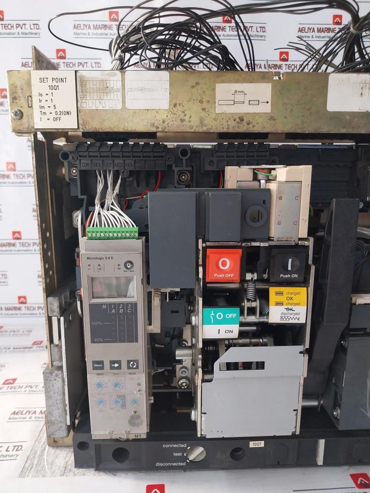 Schneider Electric Masterpact Nw16 N1 Circuit Breaker 1600A Micrologic 5.0E