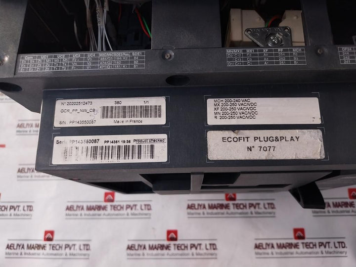 Schneider Electric Masterpact Nw16 N1 Circuit Breaker 1600A Micrologic 5.0E