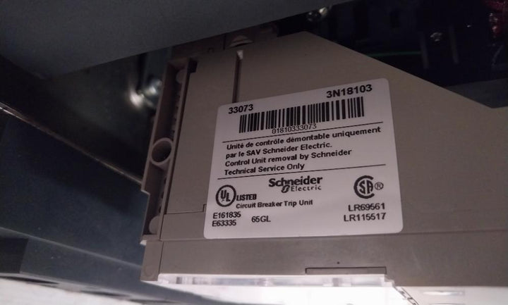 Schneider Electric Masterpact Nw20 H1 Micrologic 6.0A Circuit Breaker 1000V 12Kv
