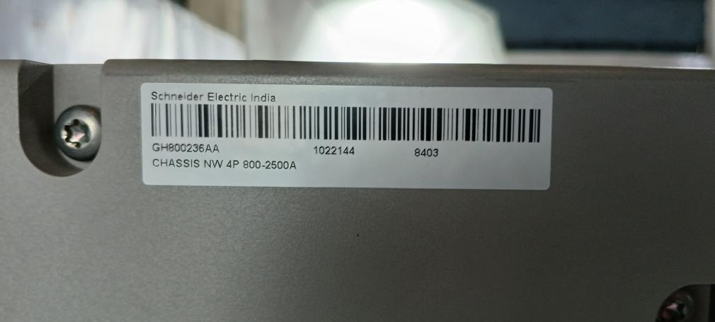 Schneider Electric Nw20 H1 Masterpact Nw Circuit Breaker Iec 60947-3 12Kv 1000V