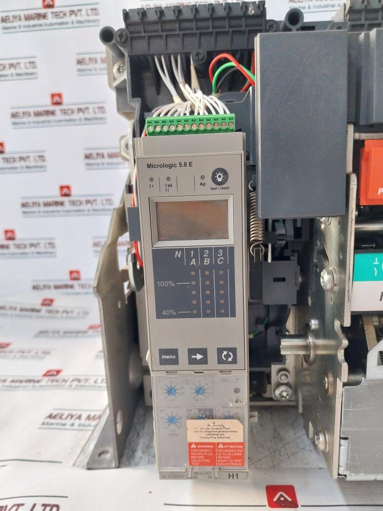 Schneider Electric NW25 H1 Masterpact Circuit Breaker 2500 Amp