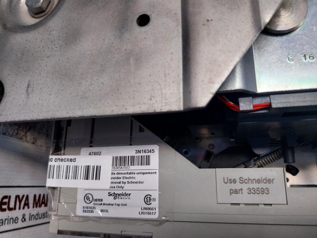 Schneider Electric NW25 H1 Masterpact Circuit Breaker 2500 Amp