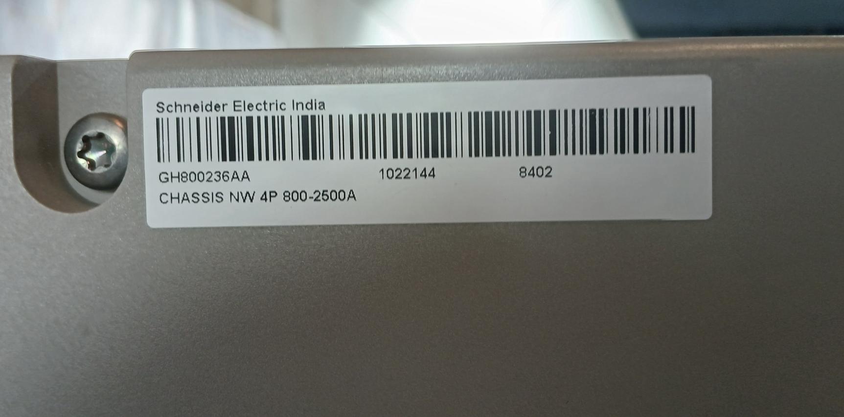 Schneider Electric Nw25 H1 Masterpact Nw Circuit Breaker 1000V Micrologic 6.0 P