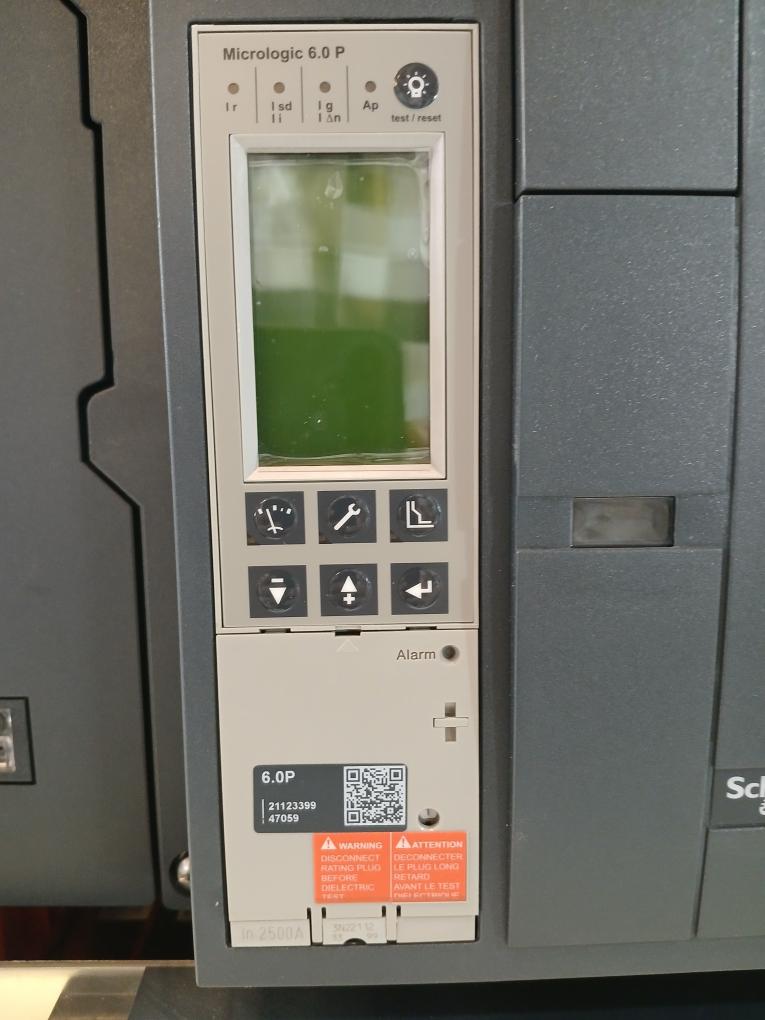 Schneider Electric Nw25 H1 Masterpact Nw Circuit Breaker 1000V Micrologic 6.0 P