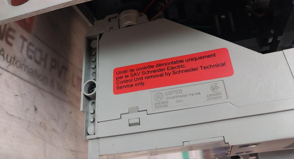Schneider Electric Nw32 H1 Masterpact Micrologic 2.0A Circuit Breaker 1000V 12Kv