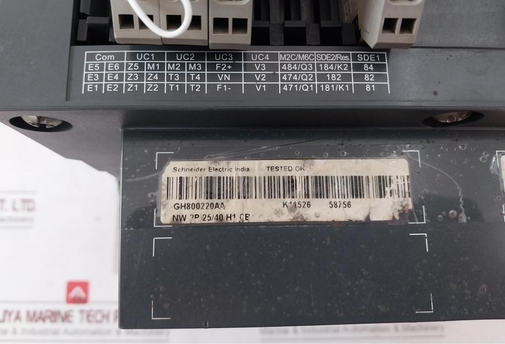 Schneider Electric Nw32 H1 Masterpact Micrologic 2.0A Circuit Breaker 1000V 12Kv