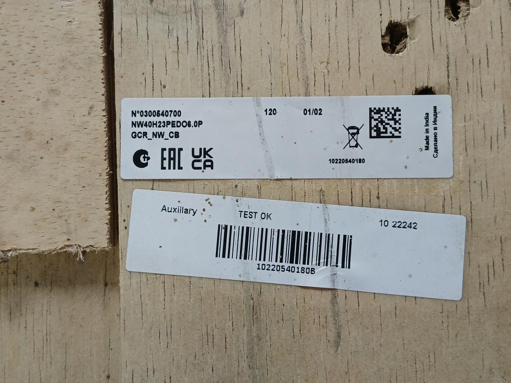 Schneider Electric Nw40 H2 Masterpact Circuit Breaker 600V- 85 Micrologic 6.0 P