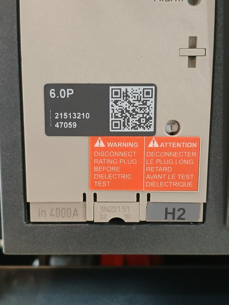 Schneider Electric Nw40 H2 Masterpact Nw Circuit Breaker Iec 60947-2 50/60Hz