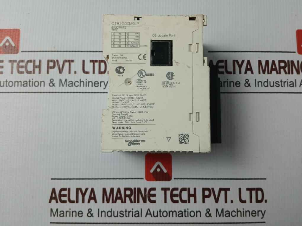 Schneider Electric Otb1 C0Dm9Lp Canopen I/O Distributed Module 24Vdc, 120Ma