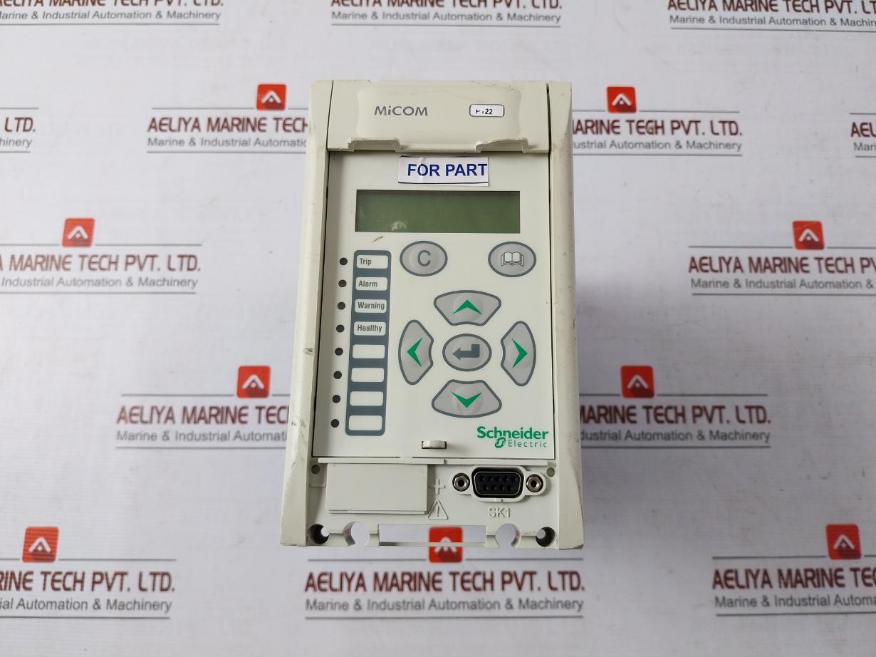 Schneider Electric P122 Overcurrent Protection Relay 1/5A 24-250 (Not Working)