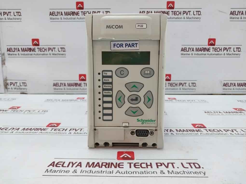 Schneider Electric P122 Overcurrent Protection Relay 48-240 Vac (Not Working)