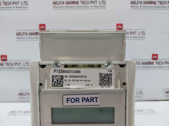 Schneider Electric P122 Overcurrent Protection Relay 48-240 Vac (Not Working)