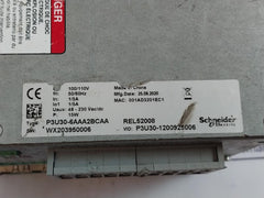 Schneider Electric P3U30-6Aaa2Bcaa Universal Protection Relay Rel52008 24V Dc