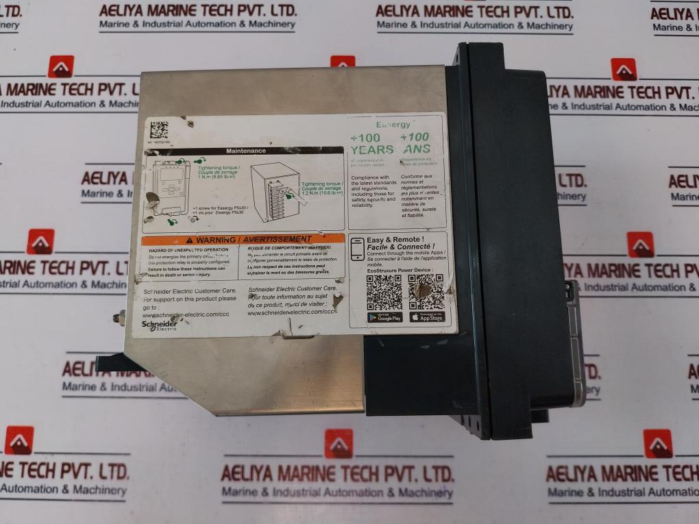 Schneider Electric P5F30W21221250216 Protection Relay 48-250 Vdc 50-60 Hz