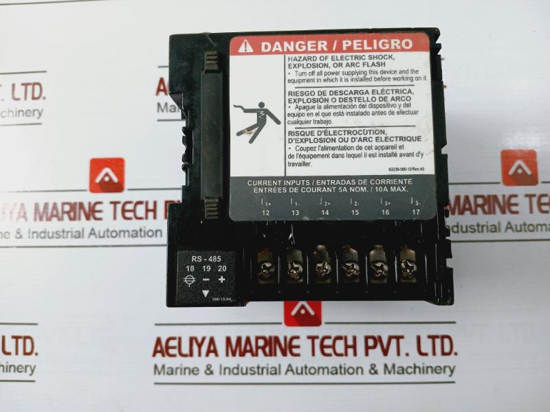 Schneider Electric Pm850Mg Powerlogic Power Meter 63230-500-12/Rev.A5