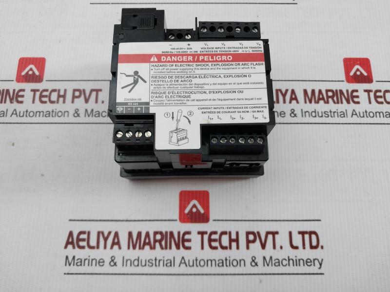 Schneider Electric Powerlogic Digital Power Meter Rs-485 50/60Hz Pm710Mgca
