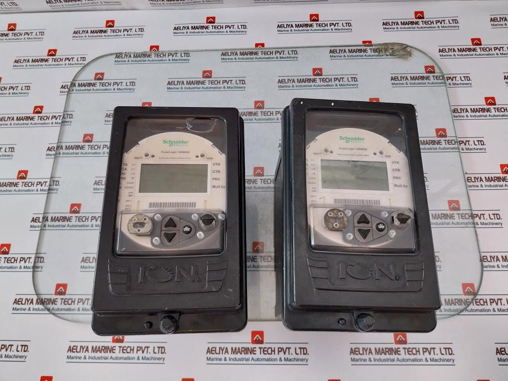 Schneider Electric Powerlogic Ion8650 Power Quality Meter With Panel