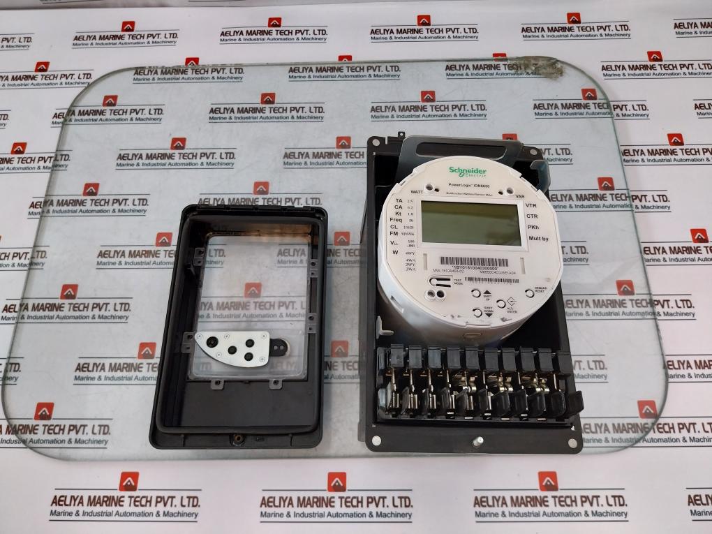 Schneider Electric Powerlogic Ion8650 Power Quality Meter With Panel