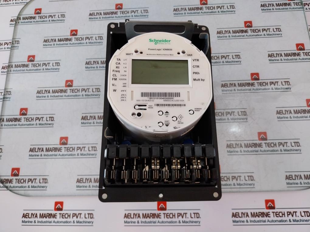 Schneider Electric Powerlogic Ion8650 Power Quality Meter With Panel