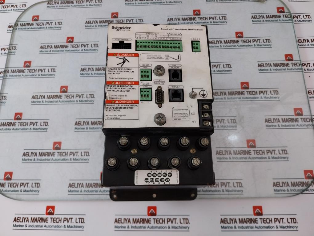 Schneider Electric Powerlogic Ion8650 Power Quality Meter With Panel