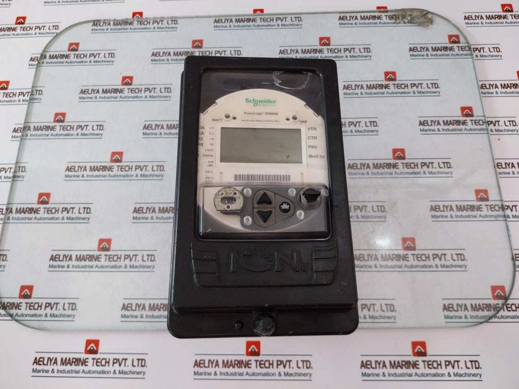 Schneider Electric Powerlogic Ion8650 Power Quality Meter With Panel