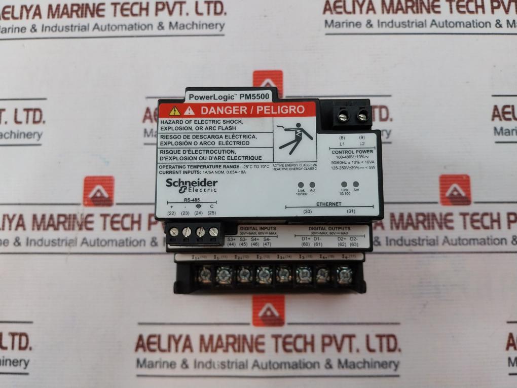 Schneider Electric Powerlogic Pm5500 Power Meter 100-480V 50/60Hz