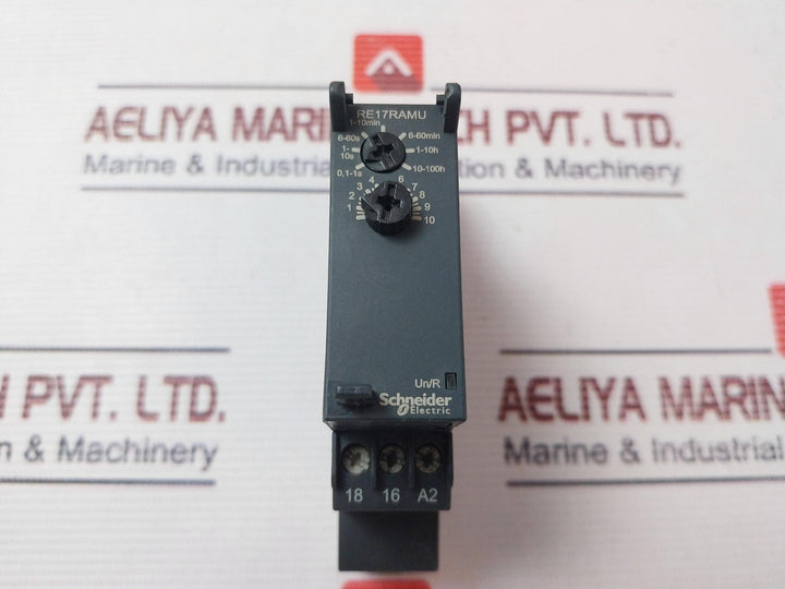 Schneider Electric RE17RAMU On Delay Timer 1-10Min 24VDC 0,6W