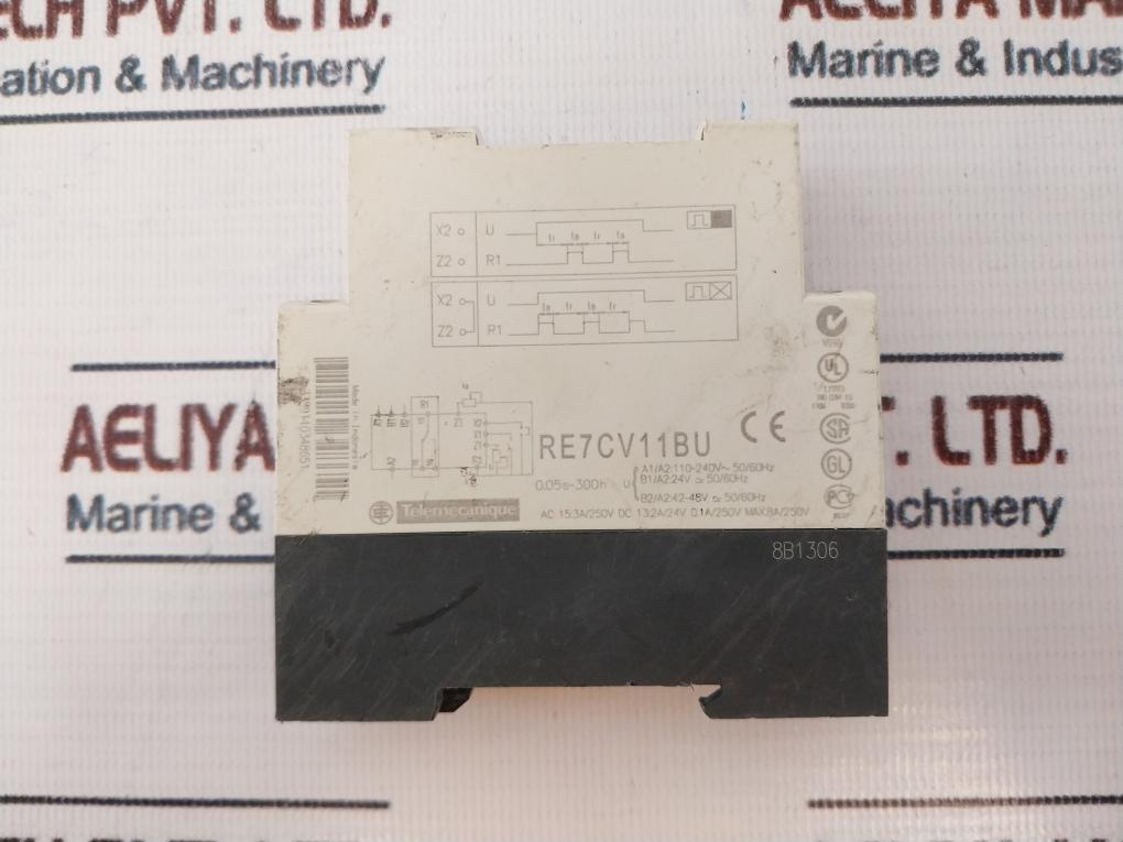 Schneider Electric Re7Cv11Bu Time Relay 0.05S-300H