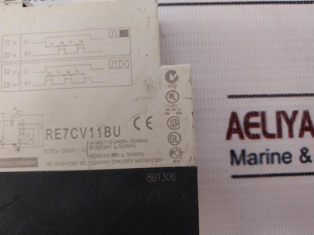 Schneider Electric Re7Cv11Bu Time Relay 0.05S-300H