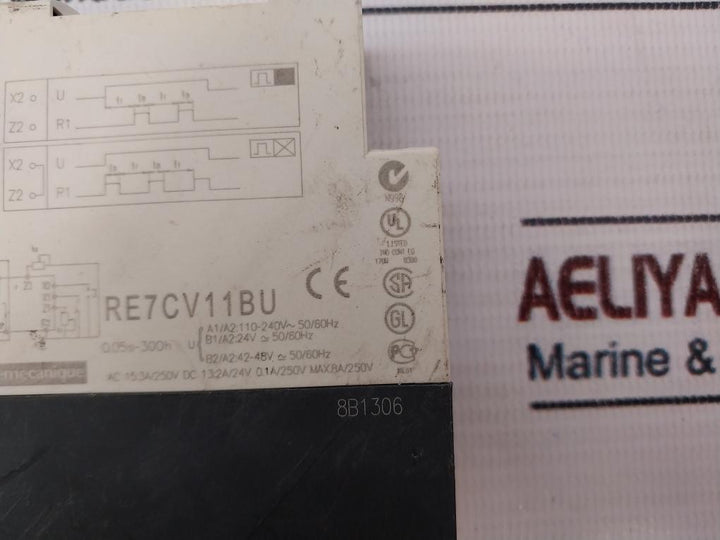 Schneider Electric Re7Cv11Bu Time Relay 0.05S-300H