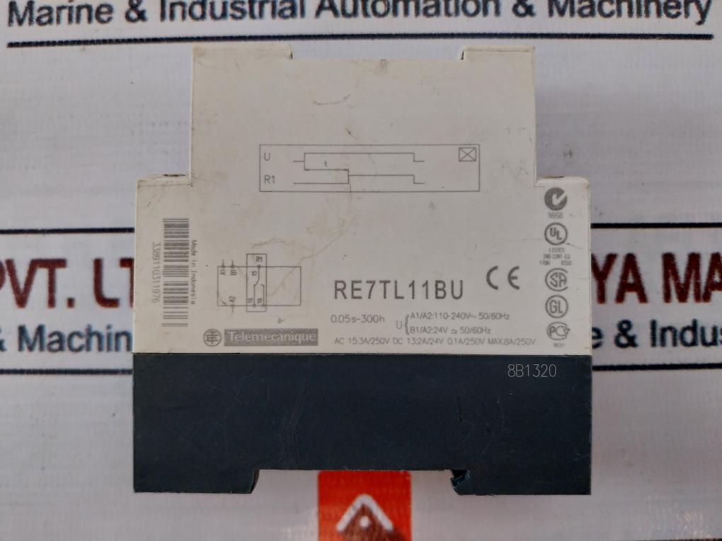 Schneider Electric Re7Tl11Bu Timer Relay 50/60Hz