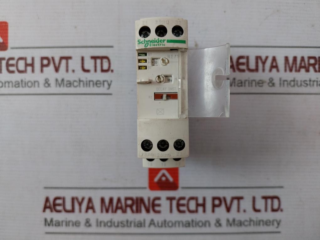 Schneider Electric Re7Tp13Bu Time Delay Relay 0.05S–300H 110–240V Ac 24V 48V&nbsp;