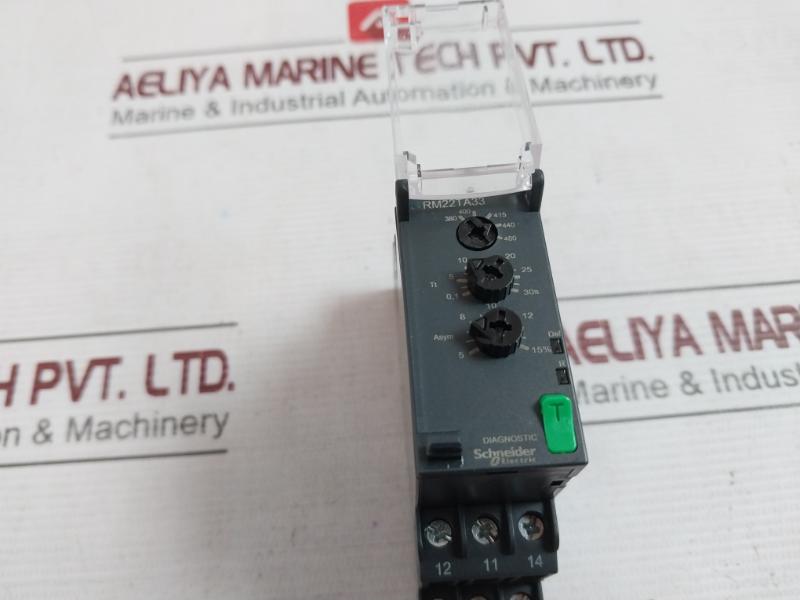 Schneider Electric Rm22Ta33/Telemecanique Iec60255-1 Phase Monitoring Relay 15Va